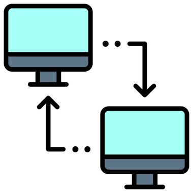 Veri paylaşımı, Telekomünikasyon veya uzaktan çalışma ile ilgili simge