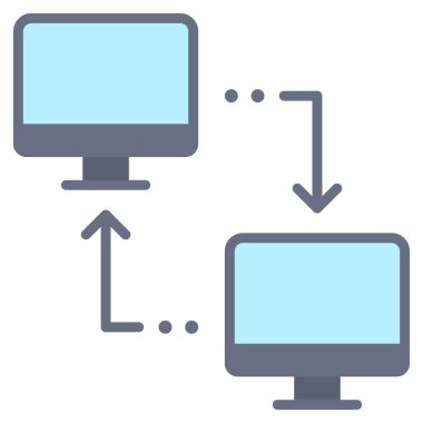 Veri paylaşımı, Telekomünikasyon veya uzaktan çalışma ile ilgili simge