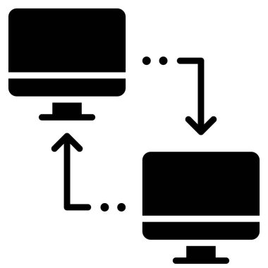 Veri paylaşımı, Telekomünikasyon veya uzaktan çalışma ile ilgili simge