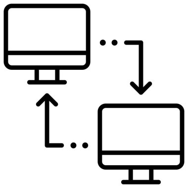 Veri paylaşımı, Telekomünikasyon veya uzaktan çalışma ile ilgili simge