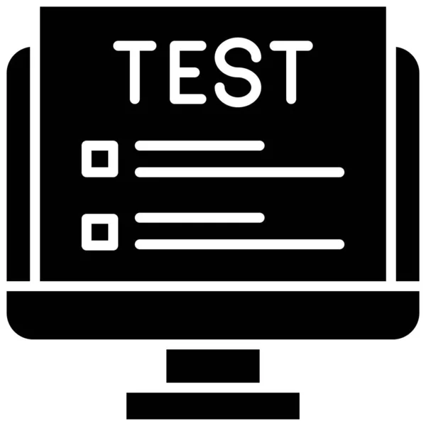 Pruebas Telecomunicaciones Iconos Relacionados Con Trabajo Remoto Ilustración Vectorial — Vector de stock