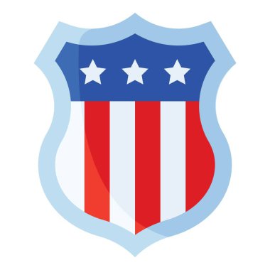 ABD bayraklı kalkan, Birleşik Devletler Bağımsızlık Günü simgesi