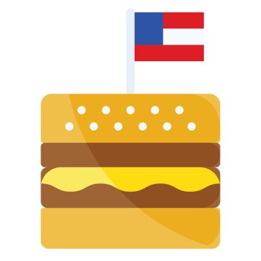 Hamburger Vektörü, Birleşik Devletler Bağımsızlık Günü simgesi