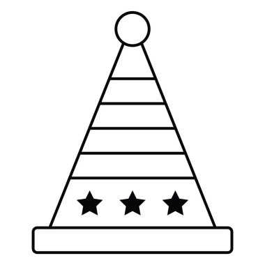 Parti şapka vektörü, Birleşik Devletler Bağımsızlık Günü simgesi