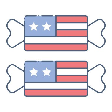 Şekerleme vektörü, Birleşik Devletler Bağımsızlık Günü simgesi