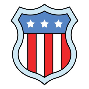 ABD bayraklı kalkan, Birleşik Devletler Bağımsızlık Günü simgesi