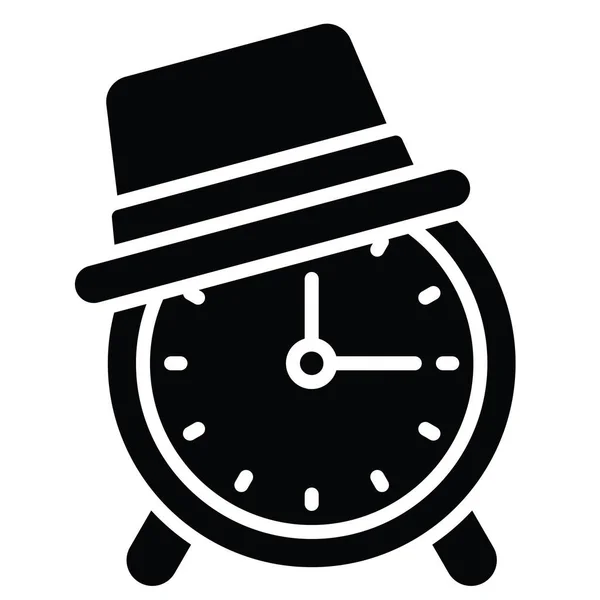 目覚まし時計のアイコン 夏の販売関連ベクトルイラスト — ストックベクタ