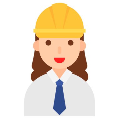 Mimarlık simgesi, meslek ve işle ilgili vektör çizimi