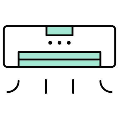 Klima simgesi, yaz tatili illüstrasyonuyla ilgili