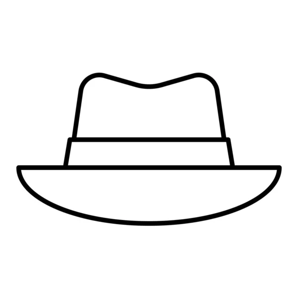 Sun Hat Icon Καλοκαίρι Διακοπές Σχετικές Διανυσματική Απεικόνιση — Διανυσματικό Αρχείο