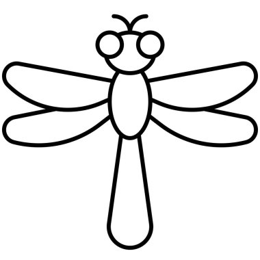 Yusufçuk simgesi, yaz tatili illüstrasyonuyla ilgili