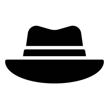 Güneş şapkası simgesi, yaz tatili illüstrasyonuyla ilgili