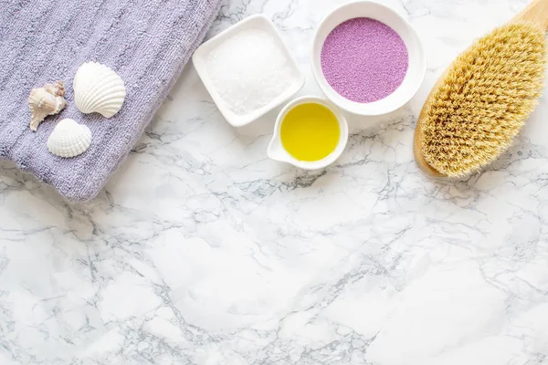Lavender Organic Scrub, Cream, Oil, Body Skin Care, SPA Aroma Concept