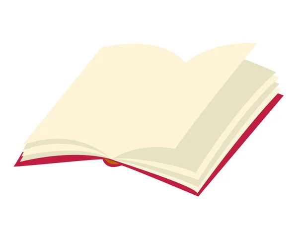 Vektor-Buch-Symbol. Bücher in verschiedenen Winkeln — Stockvektor