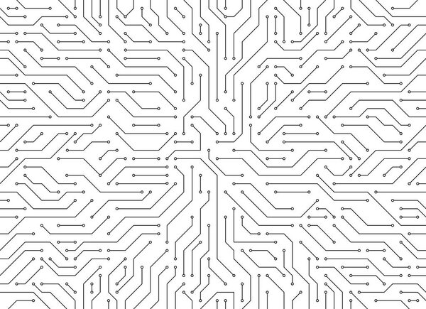Circuit board background. Vector electronic background. Electronics board.