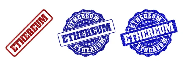 Ethereum repig stämpel tätningar — Stock vektor