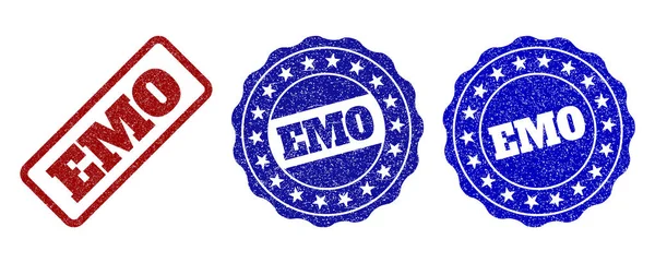 Emo Grunge damga mühürler — Stok Vektör