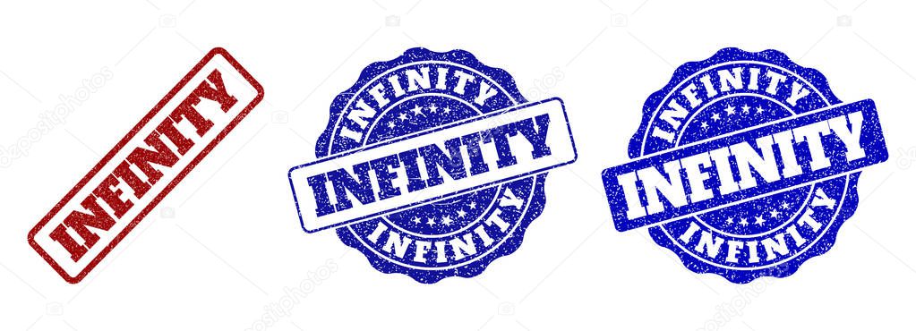 INFINITY Scratched Stamp Seals