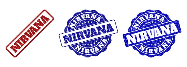 Nirvana Grunge damga mühürler — Stok Vektör