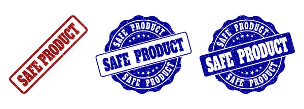 安全な製品グランジ スタンプ シール — ストックベクタ