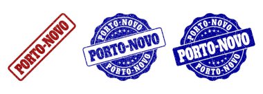 PORTO-NOVO Grunge Stamp Seals