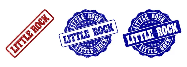 Little Rock Grunge stempel zeehonden — Stockvector