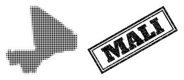 Mali ve Tehlike Çerçeveli Mühür Yarıton Haritası