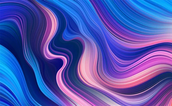 벡터 현대 다채로운 흐름 배경입니다. 웨이브 컬러 액체 모양입니다. 추상적 인 디자인. — 스톡 벡터