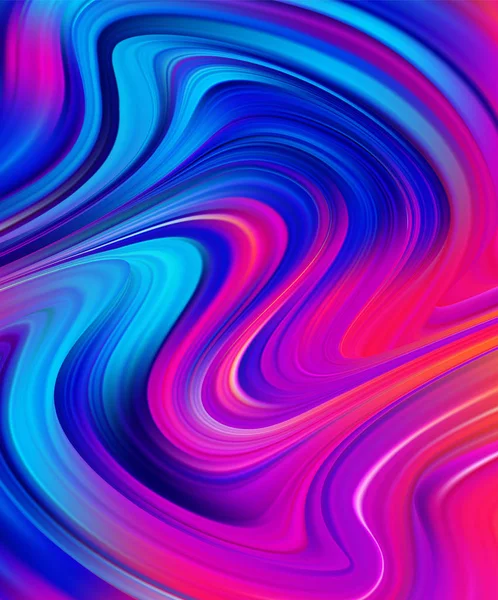 Modern renkli akış posterarka plan. Soyut dalgalı renk boya Sıvı.