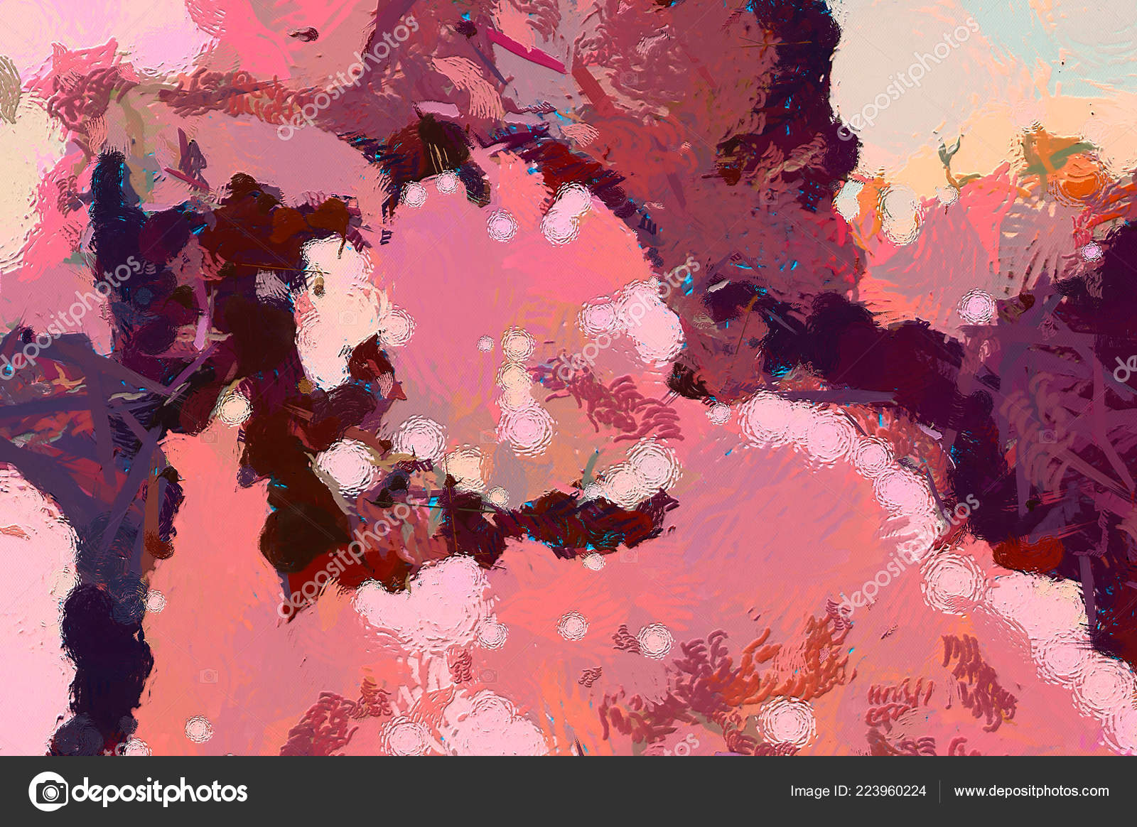 Pintura Abstracta Arte Para Venta Pintura Aceite Arte Del