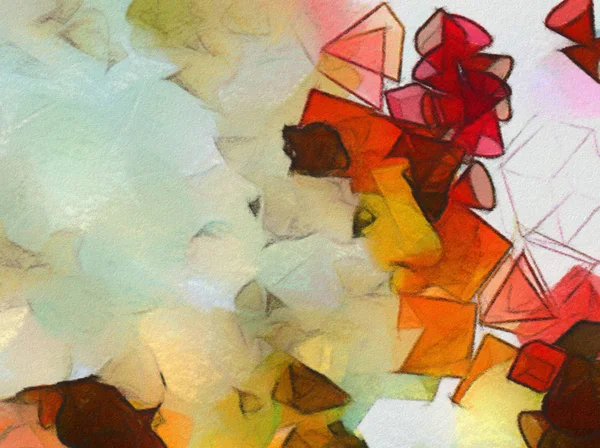 Abstract impressionism watercolor background. Colorful texture.