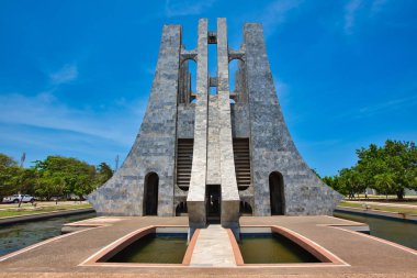 Accra, Gana / 1,2018 olabilir: Kwame Nkrumah Memorial Türbesi