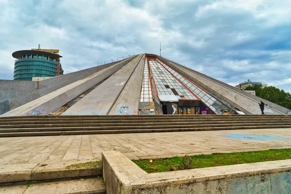 Tirana Albania December 2017 Mausoleum Enver Hoxha — Stock Photo, Image