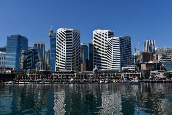 Edifici Moderni Nella Città Singapore — Foto Stock