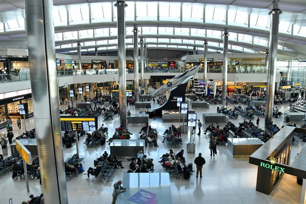 Interno Dell Aeroporto — Foto Stock