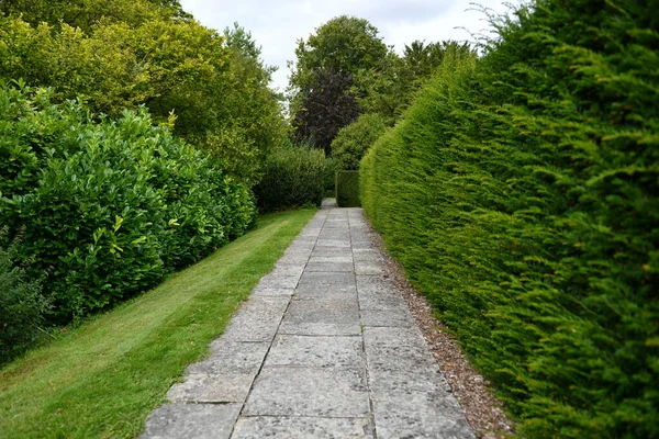 Bella Vista Sul Parco Nel Giardino Primaverile — Foto Stock