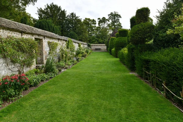 Belle Vue Sur Parc Dans Jardin Printemps — Photo