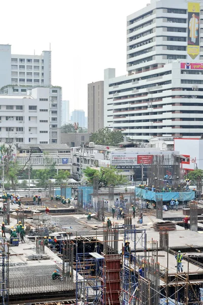 Vista Sulla Città Interna Degli Edifici Residenziali — Foto Stock