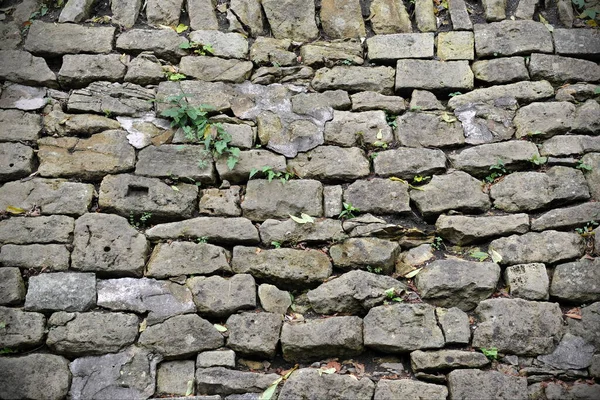 Vieux Rugueux Mur Pierre Texture Fond — Photo