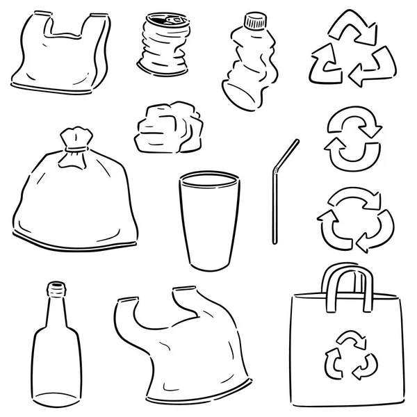 geri dönüşüm öğe kümesi vektör