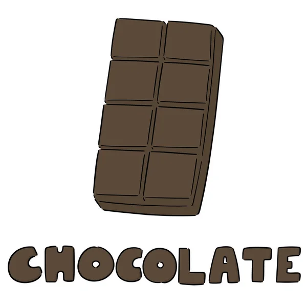 Ensemble Vectoriel Chocolat — Image vectorielle