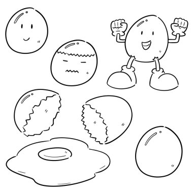 yumurta vektör kümesi