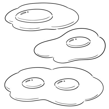 sahanda yumurta vektör kümesi