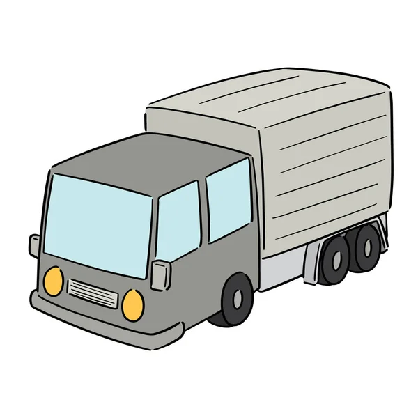 Vector Set Voor Vrachtwagen — Stockvector