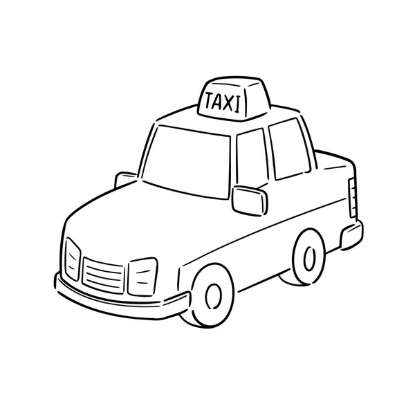 Vektor Készlet Ból Taxi — Stock Vector