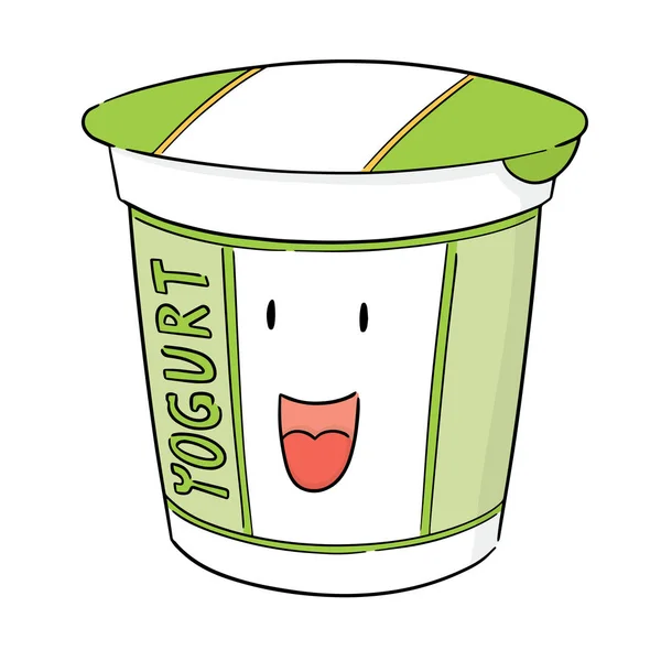 Vector Conjunto Yogur — Archivo Imágenes Vectoriales