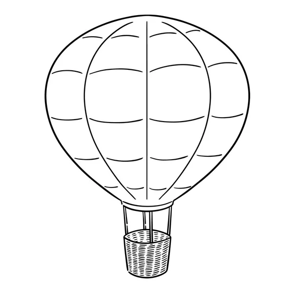 Sıcak Hava Balonu Vektör — Stok Vektör