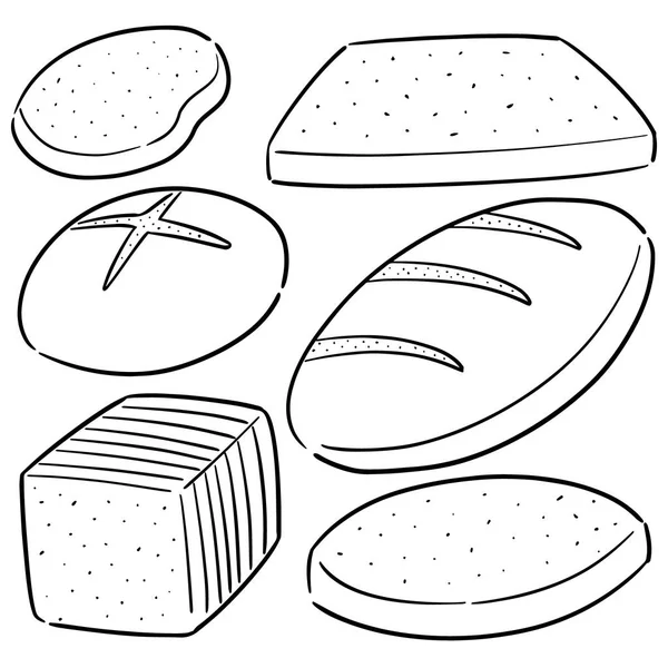 Векторний Набір Хліба — стоковий вектор