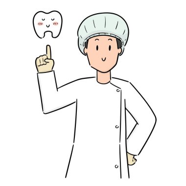 diş hekimi vektör kümesi