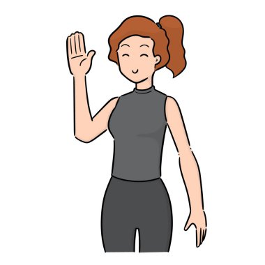 kadın vektör kümesi